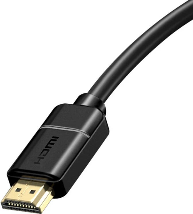 Kabllo HDMI Baseus CAKGQ-E01, 2x HDMI 2.0, 8m, 4K, E zezë