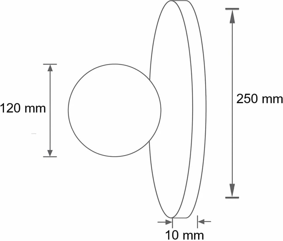 Llambë muri Opviq, Tor-Nun, trup travertini, kapak qelqi, bezhë dhe e bardhë