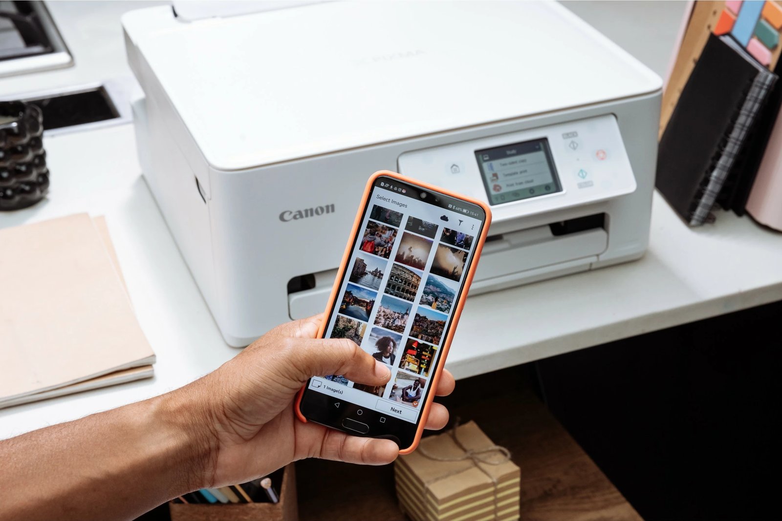 Printer Canon PIXMA TS7650i, Inkjet, 1200 x 1200 DPI, A4, Bardhë Printer Canon PIXMA TS7650i, Inkjet, 1200 x 1200 DPI, A4, Bardhë