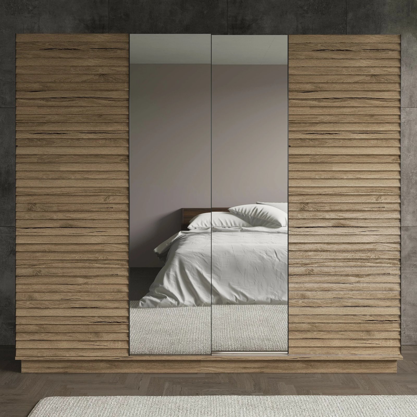 Dollap Skye Decor, ngjyrë arre, FRN-7003