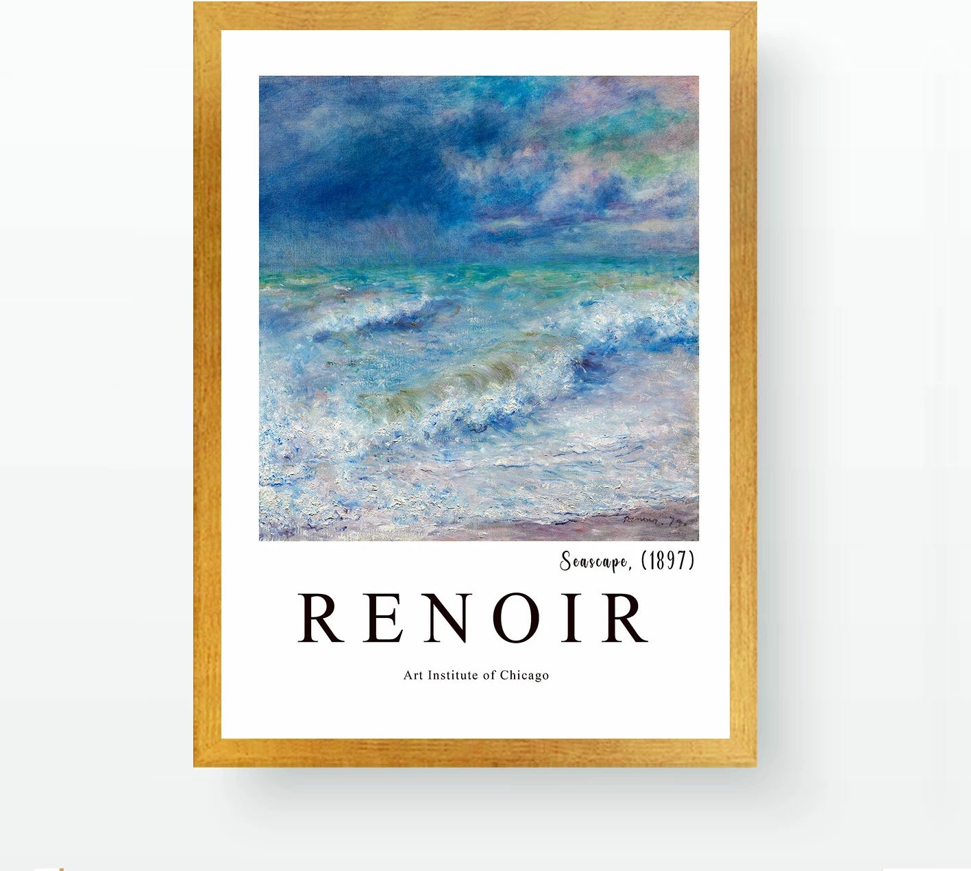 Pikturë dekorative me kornizë Wallity, AC894958-5575, shumëngjyrëshe, 55x75cm