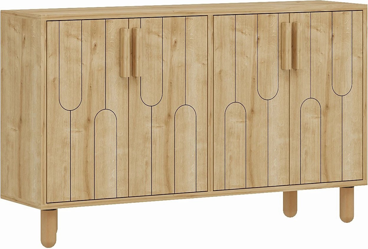 Konsol Skye Decor, ngjyrë lisi Saphire, Vincent