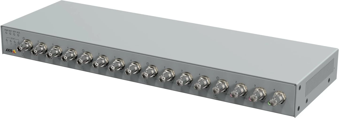 Video encoder Axis 02037-003, 16 kanale, 4K, PTZ, SFP, H.264/H.265