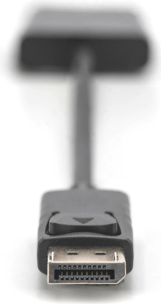 Adapter aktiv Digitus, Mini DisplayPort në DVI-I, 0.15m, i zi