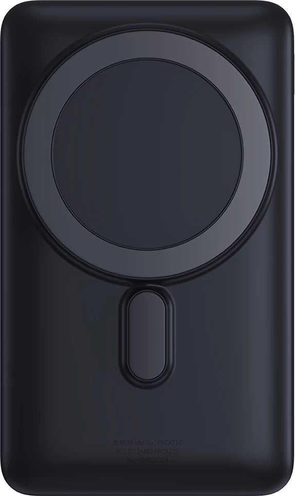 Powerbank Baseus Magnetic Bracket PPCX000203, 10000mAh, MagSafe, 20W, me kabllo USB-C 0.5m, Kaltër e errët