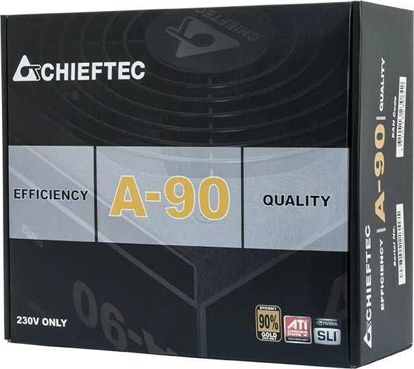 Bateri për kompjuter Chieftec GDP-650C, 650W,  i zi 