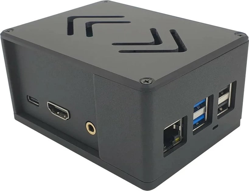 Kasë ALLNET Radxa Rock 3A ecoPI PRO HP, e zezë