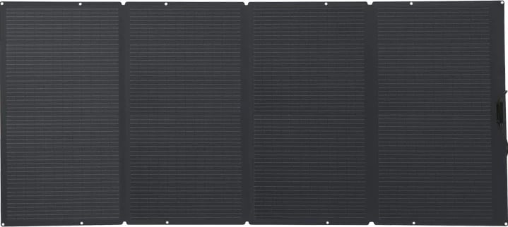 Panel diellor EcoFlow 400W, palosshëm, IP67, i zi