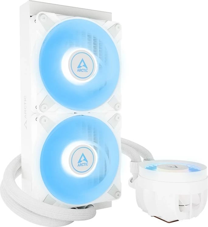 Ftohës uji për CPU Arctic Liquid Freezer III 240 A-RGB, i bardhë