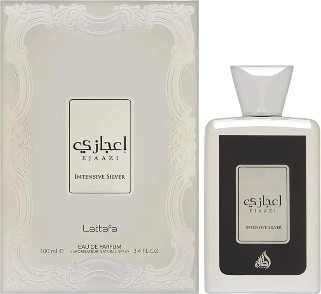 Eau de Parfum unisex Lattafa Ejaazi Intensive Silver 100ml