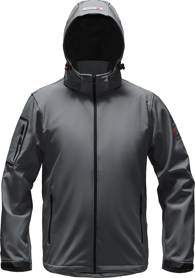 Jakne softshell Ozoshi për meshkuj, gri