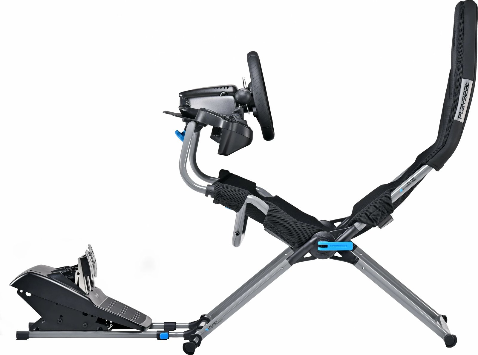 Karrige lojërash Playseat Challenge X Logitech G Edition, për konzolë, ngjyrë e zezë dhe gri