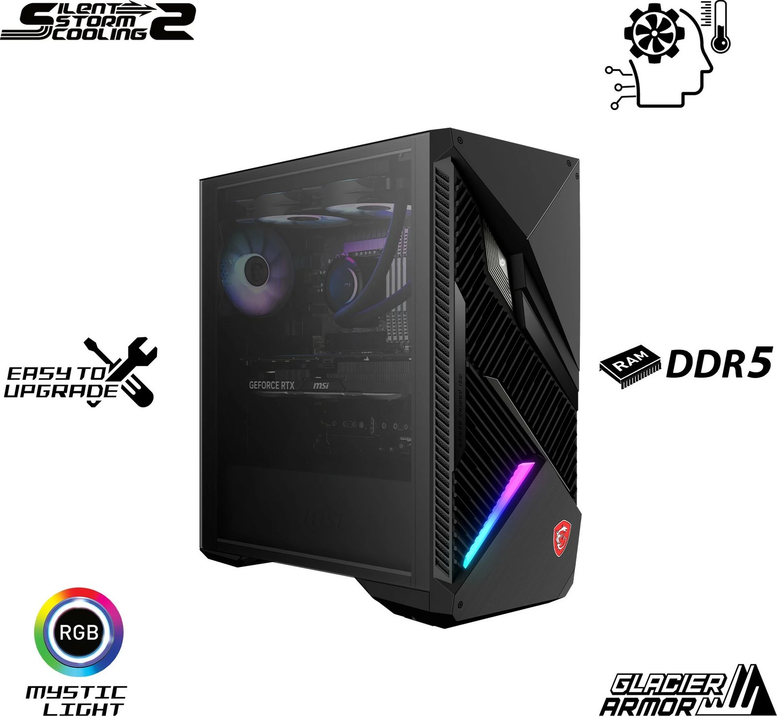 Kompiuter MSI MPG Infinite X2 14NUG7-460AT, Intel Core i7, 32 GB RAM, 1 TB, Windows 11 Home Kompiuter MSI MPG Infinite X2 14NUG7-460AT, Intel Core i7, 32 GB RAM, 1 TB, Windows 11 Home