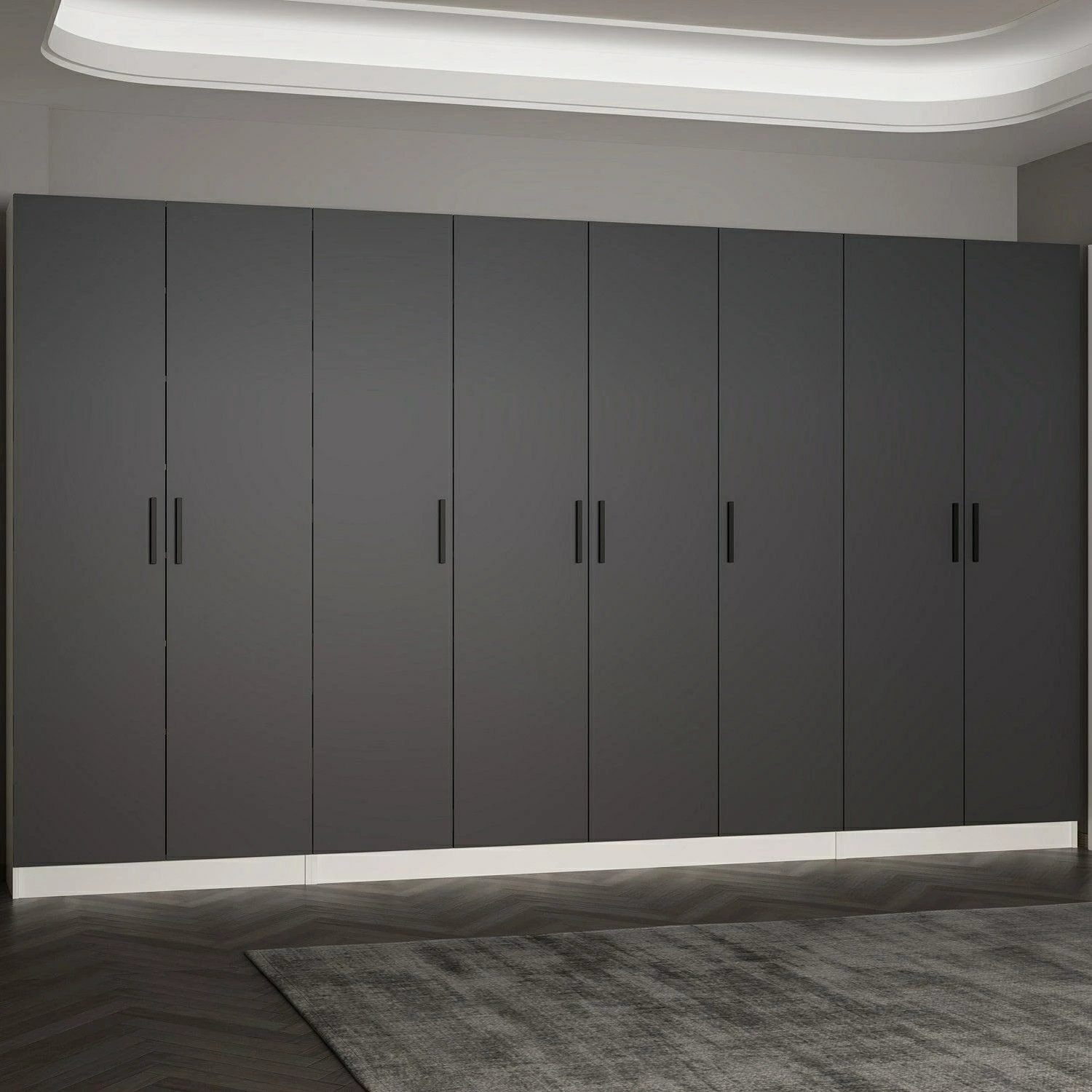 Stendë korridori Skye Decor, ngjyrë antracit, Noah - 8217