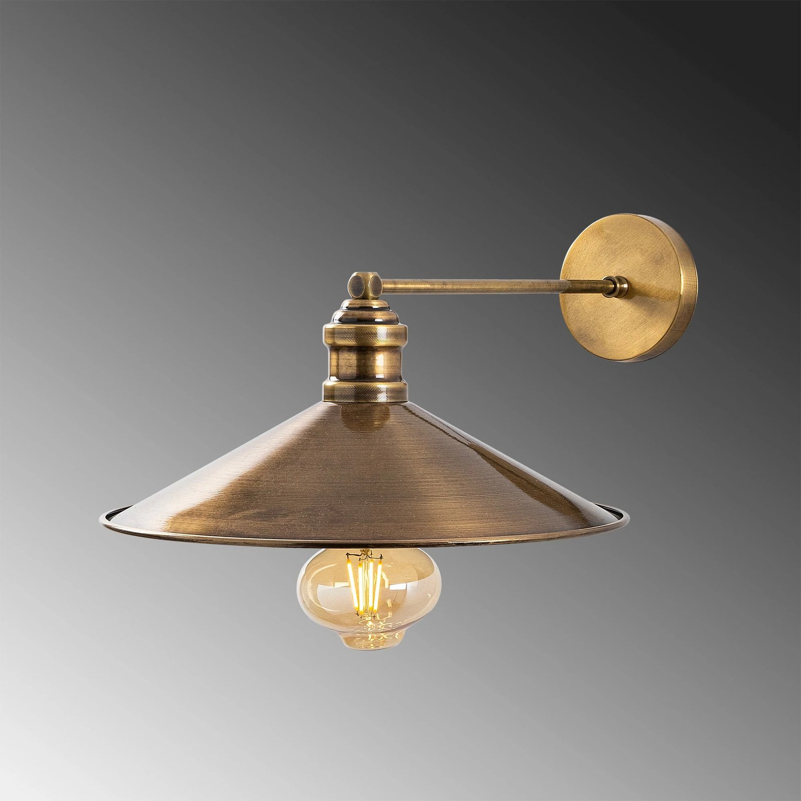 Llambë muri Opviq, Dodo - 3101, ngjyrë vintage, bakër Llambë muri Opviq, Dodo - 3101, ngjyrë vintage, bakër