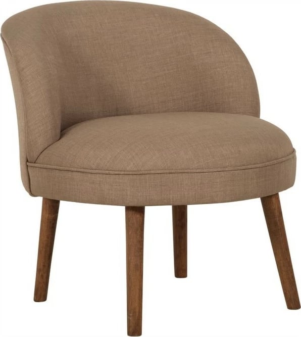 Karrige Wing Atelier del Sofa, ngjyrë kafe qumështi, Nice