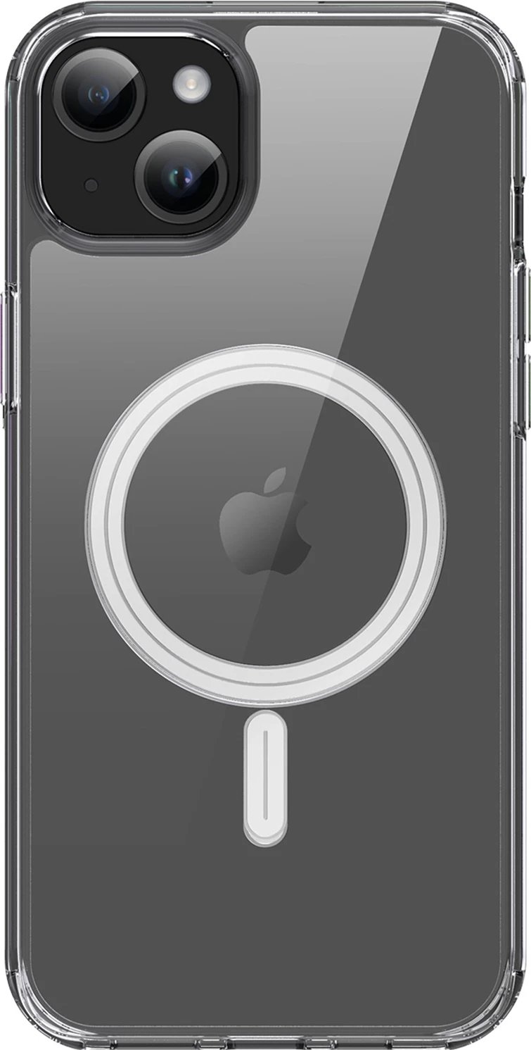 Mbështjellës Dux Ducis Clin për iPhone 15 Plus, MagSafe, Transparent