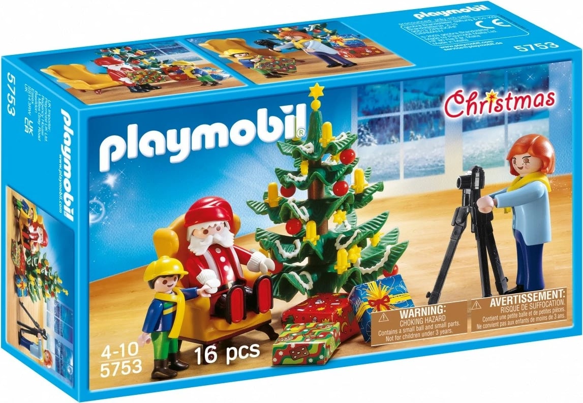 Set figurina Playmobil 5753, Krishtlindje, 16 pjesë