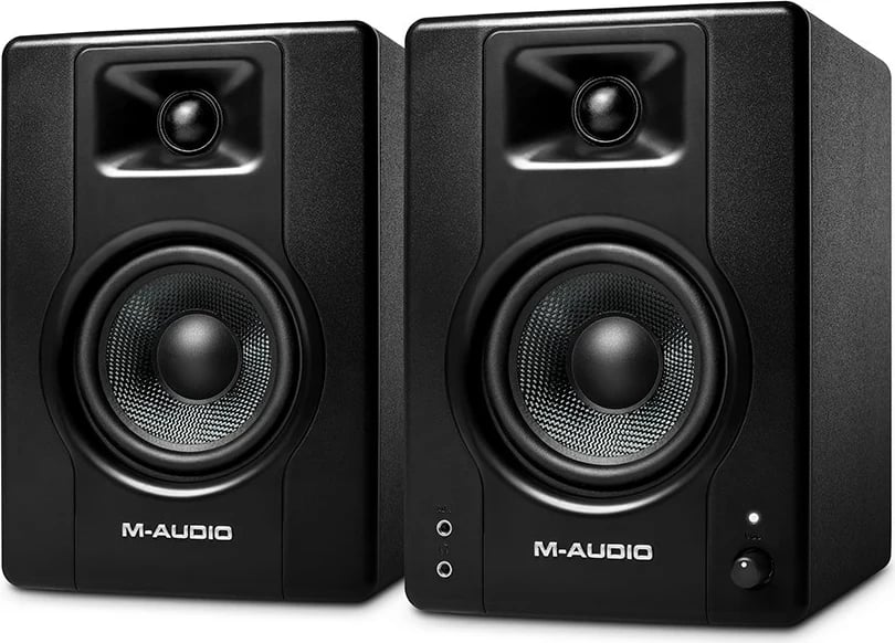 Monitorë studio M-AUDIO BX4, 50 W, të zi, set
