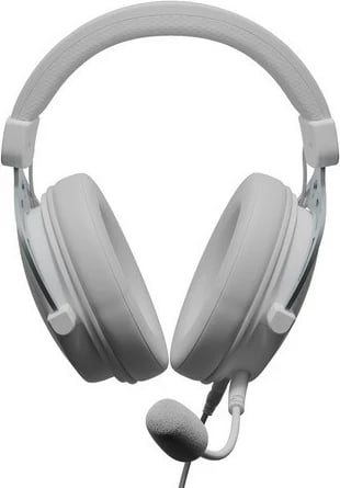 Kufje Genesis Toron 531, me mikrofon të ndashëm, për lojtarë, të bardha