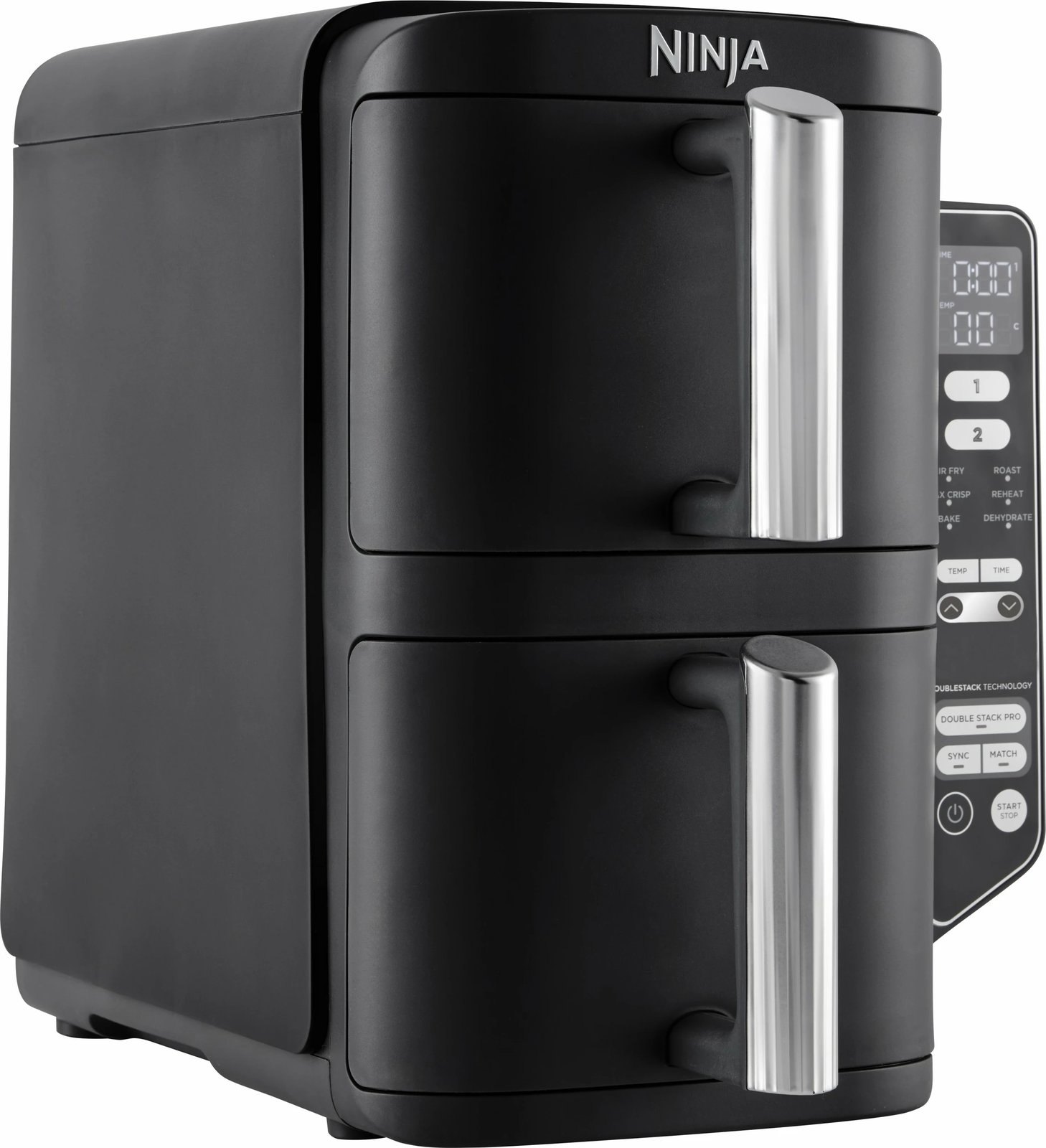 Fritezë me pak yndyrë Ninja SL300EU, 7.6 L, e zezë
