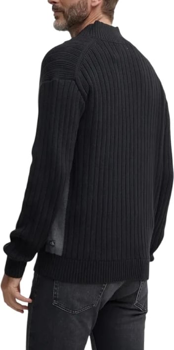 Xhemper për meshkuj Calvin Klein Jeans, i zi