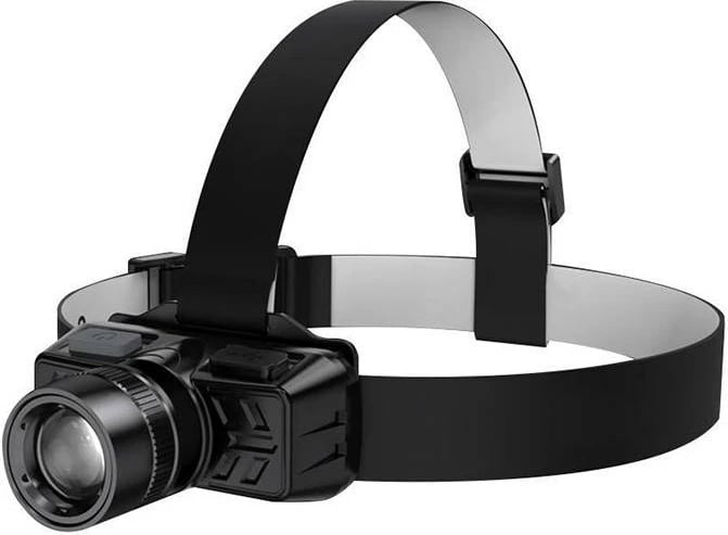Dritë koke Superfire HL50, 150 lumen, USB, e zezë
