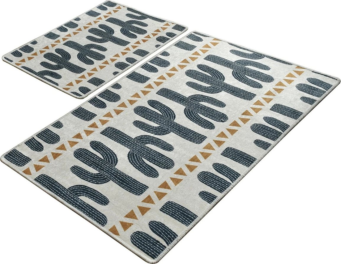 Set tapetash për banjo, Mijölnir, Happy Cactus 2, 2 copë Set tapetash për banjo, Mijölnir, Happy Cactus 2, 2 copë