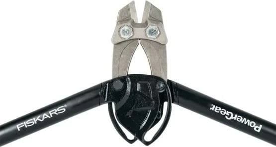Gërshërë metali Fiskars PowerGear, e zezë