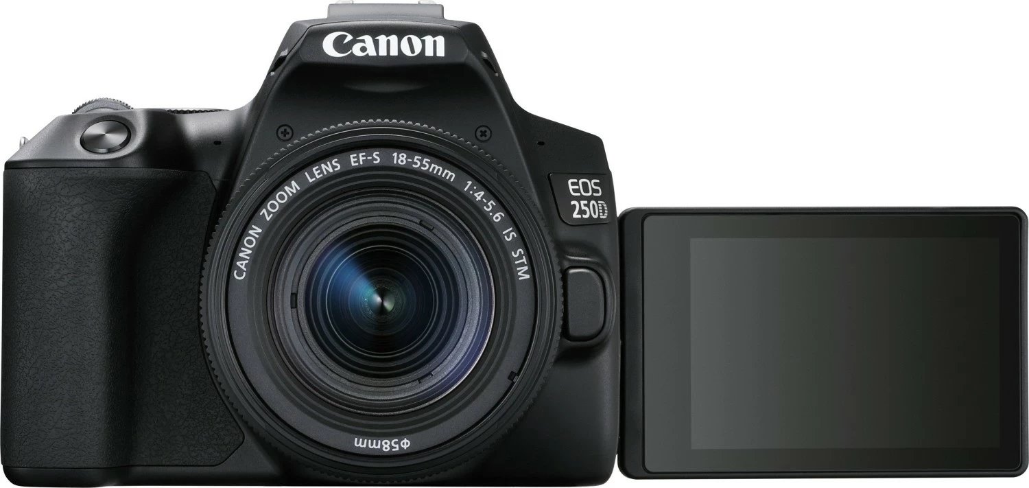 Aparat Canon EOS 250D, 18-55mm IS STM, i zi
