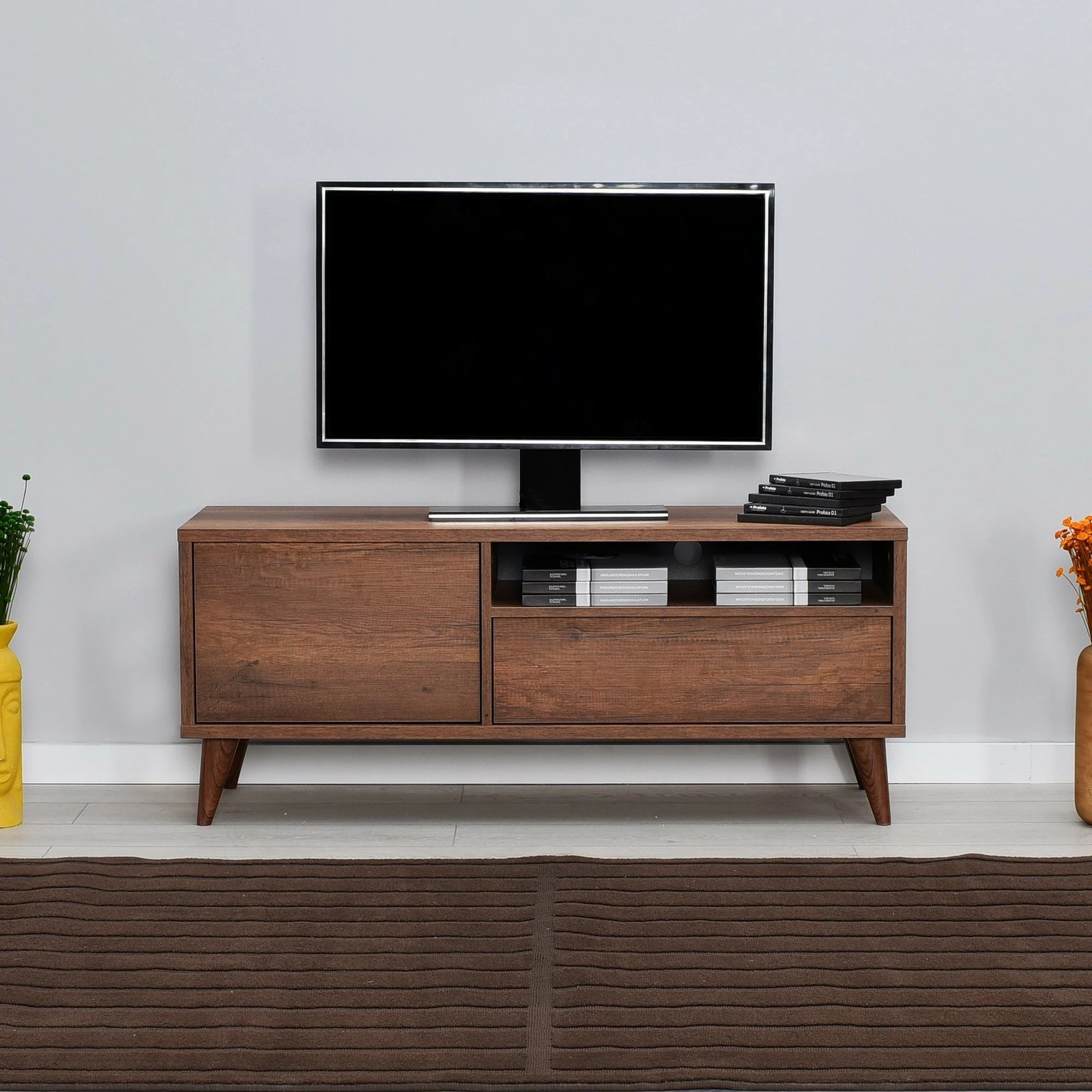 Komodë TV Hanah Home, Oslo Walnut, Tvr-311-Oo-1