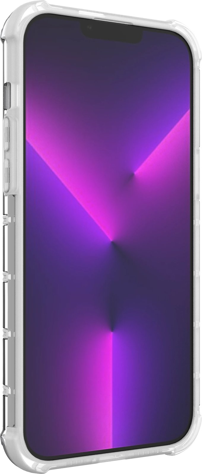 Mbështjellës Hurtel Ombre Protect Case për iPhone 14 Pro, rozë-kaltër