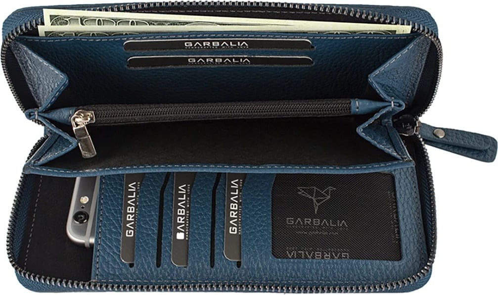 Portofol për gra, ngjyrë petrol blue, Zoozie Bags, Arthur