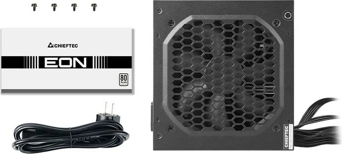 Kasë furnizimi Chieftec ZPU-400S EON Series, 400W, 80 PLUS, e zezë