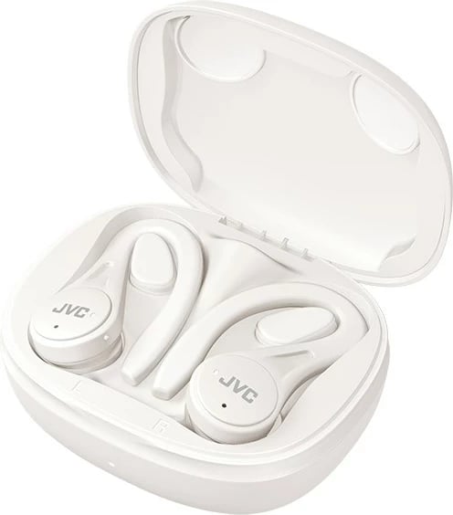 Kufje JVC HA-EC25TWU True Wireless, me ear-hook, të bardha