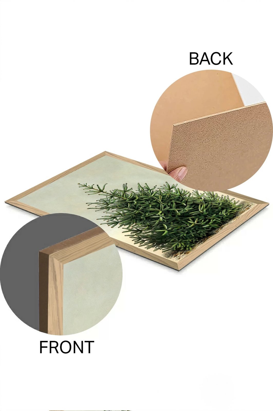 Pikturë dekorative, Wallity, Tekhammdf73, shumëngjyrëshe, 33x48cm