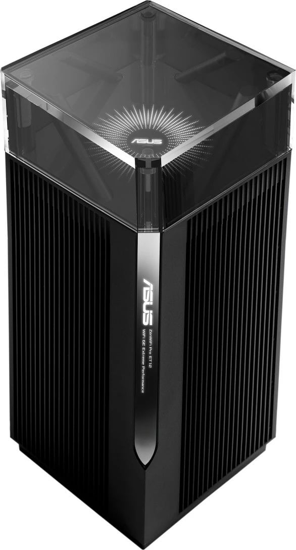 Router mesh Asus ZenWiFi Pro ET12, WiFi 6E AX11000, 2 copë, Zi