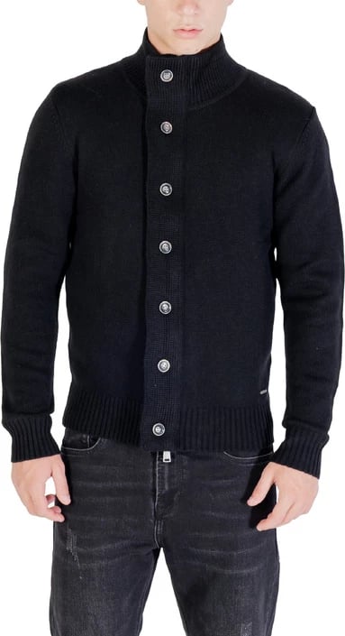 Jakne Gianni Lupo meshkuj, e zezë