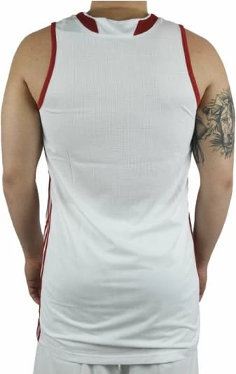 Fanellë adidas për stërvitje për meshkuj, e bardhë