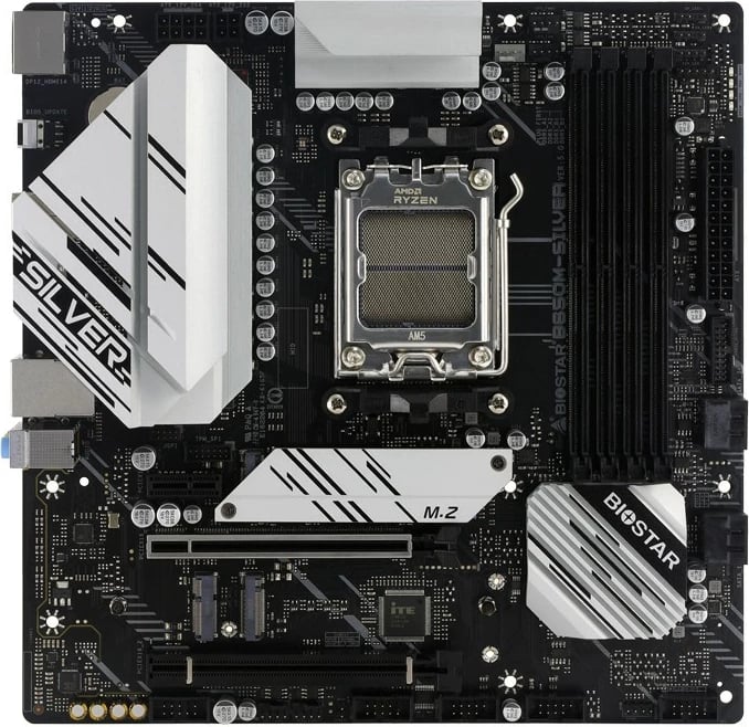 Pllakë amë Biostar B650M-SILVER, AMD, Socket AM5, DDR5, 192 GB