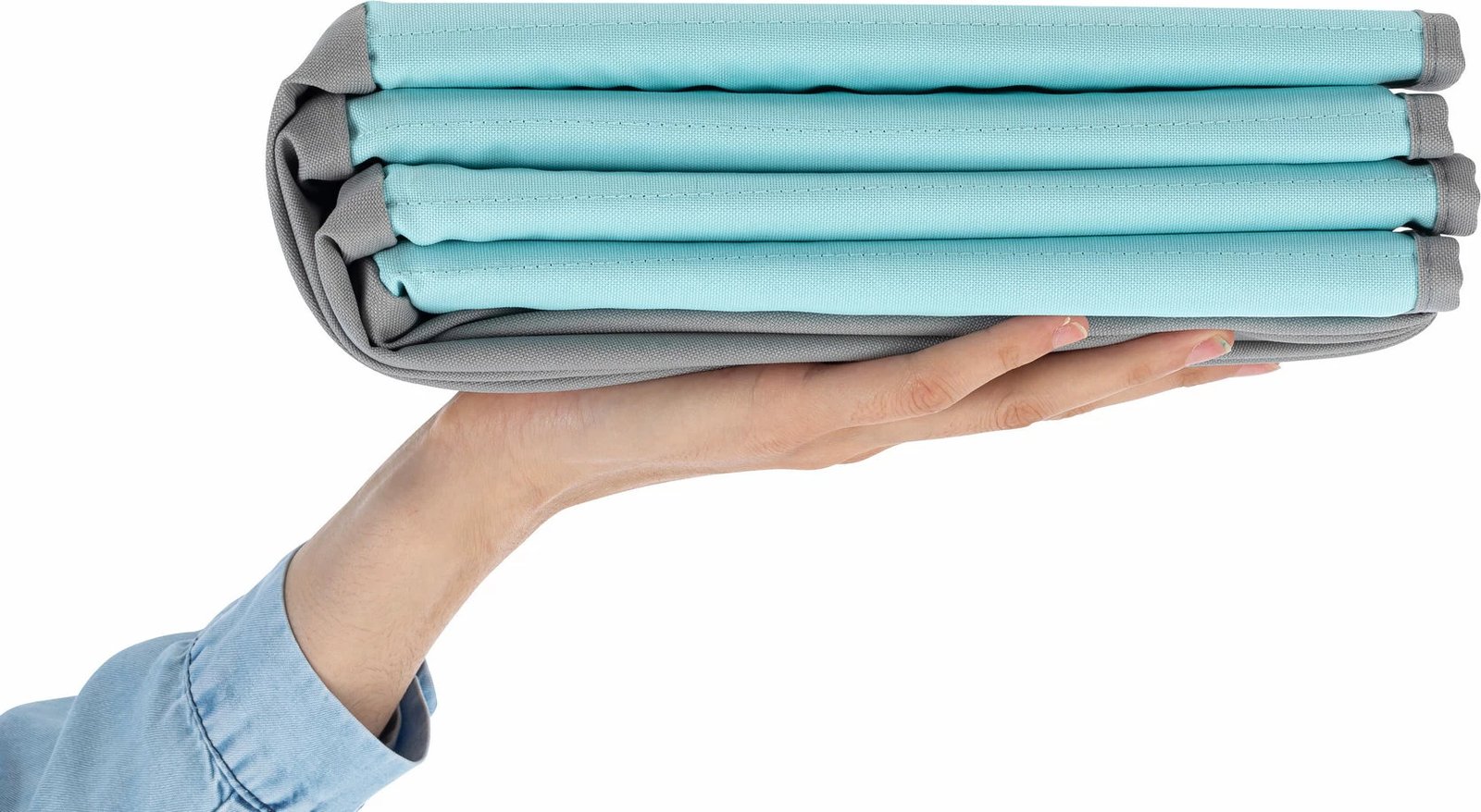 Pishinë me topa, ngjyrë mente, Evila Originals, 80x80x26cm