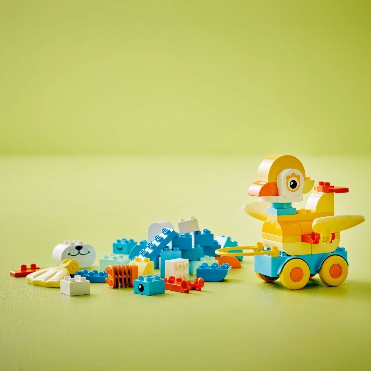 Set lodrash LEGO DUPLO 3 në 1 Kafshë me rrota, 58 pjesë, për fëmijë 2+ Set lodrash LEGO DUPLO 3 në 1 Kafshë me rrota, 58 pjesë, për fëmijë 2+