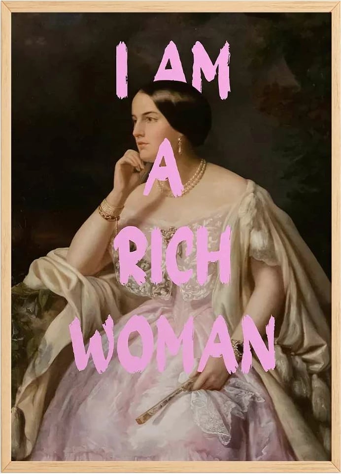 Pikturë dekorative me kornizë, shumëngjyrëshe, Wallity, Artsmdftek31-5070, 50x70cm