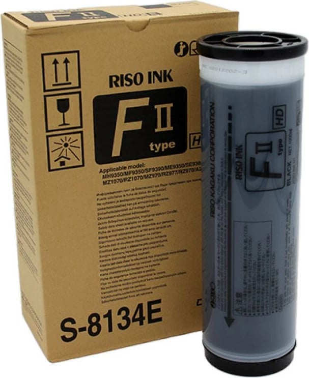 Bojë printeri, Riso, S-8134E/S-6870E/S-7124 FII HD, e zezë