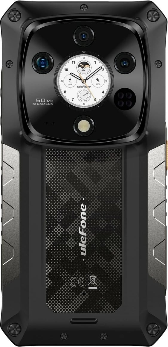 Celular Ulefone Armor 28 Pro 5G 16/512GB 6.67" AMOLED IP68/IP69K MIL-STD-810H Black