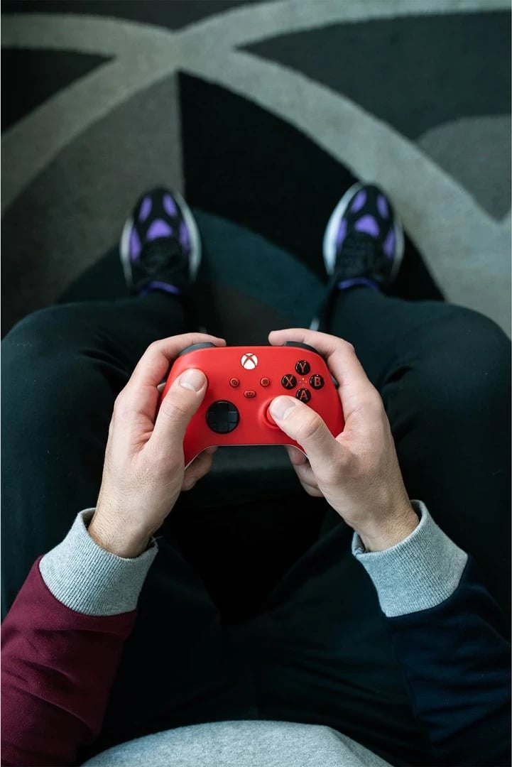 Gamepad Microsoft Xbox Wireless Controller QAU-00012, Bluetooth/USB, i kuq Gamepad Microsoft Xbox Wireless Controller QAU-00012, Bluetooth/USB, i kuq