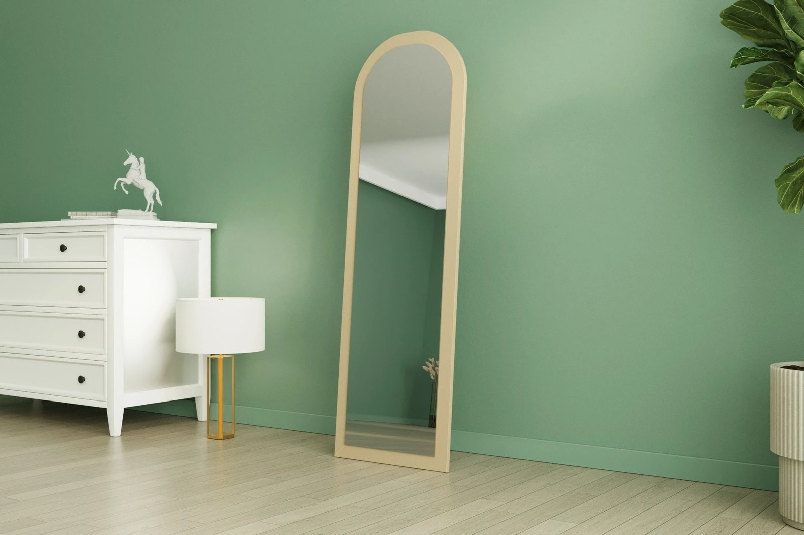 Pasqyrë Hanah Home, Emma, ngjyrë rëre