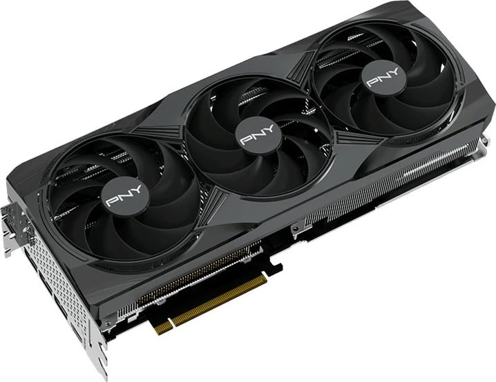 Kartelë grafike PNY GeForce RTX 5080, 16GB, 3 ventilatorë, PCI Express x16, e zezë