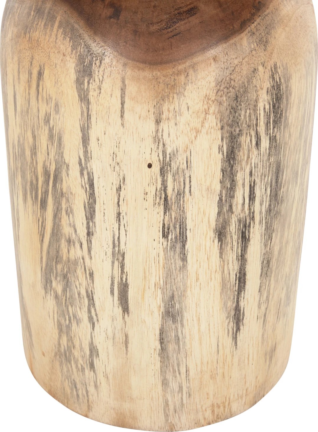 Tavolinë anësore LOKI FH9899 dru SUAR i fortë natyral Φ30x46Hcm