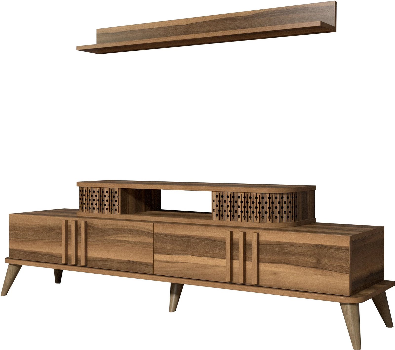 Komodë televizori, ngjyrë arre, Skye Decor, Eylül